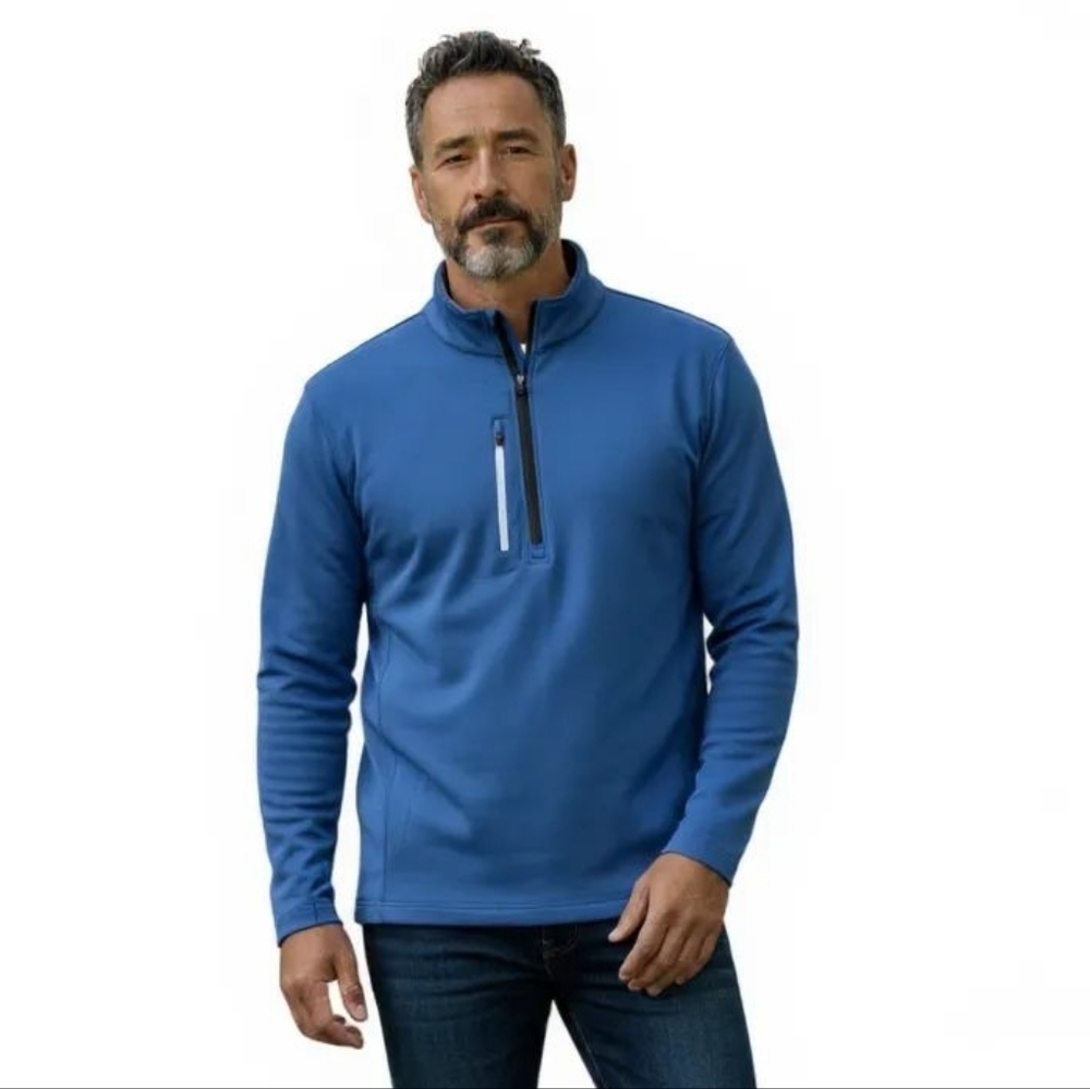 Zero Restriction | Z500 Blue 1/4 Zip Pullover